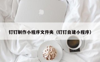 武义县钉钉制作小程序文件夹（钉钉自建小程序）